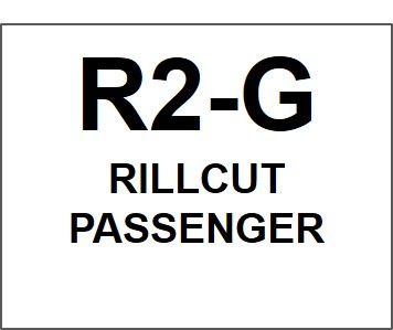 RILLCUT REGROOVING BLADES,R2/20