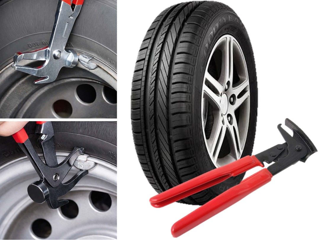 WHEEL WEIGHT PLIER / RED/BAG