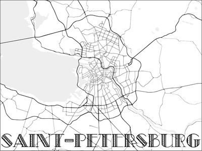 Постер "SAINT-PETERSBURG"