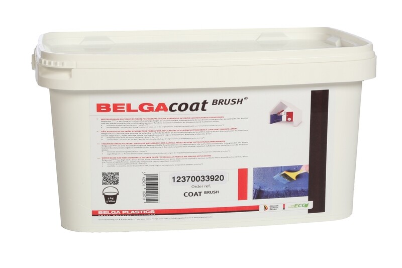 Belgacoat Brush dark 5 liter, air tight paint