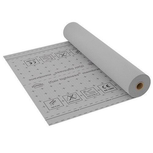(f)air tightness® membrane EXTRA (reinforced), 1.5 x 50m, CE certified