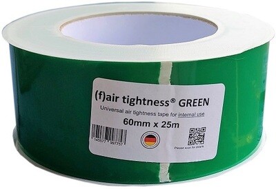 (f)air tightness® GREEN Air Tight Tape