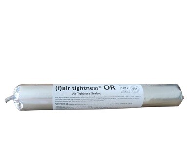 (f)air tightness® OR - air tightness sealant, 600ml tubular sausage bag (f)air tightness® OR - air tightness sealant, 600ml tubular sausage bag