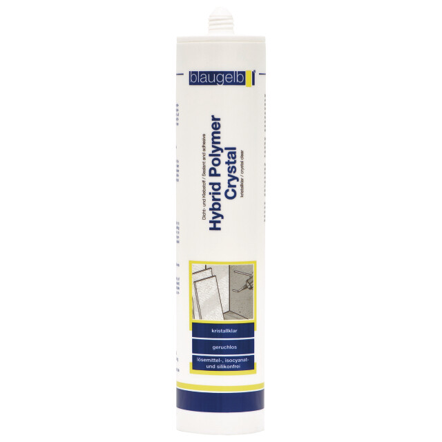 blaugelb Hybrid Polymer Crystal – Clear Sealant &amp; Adhesive, 290 ml