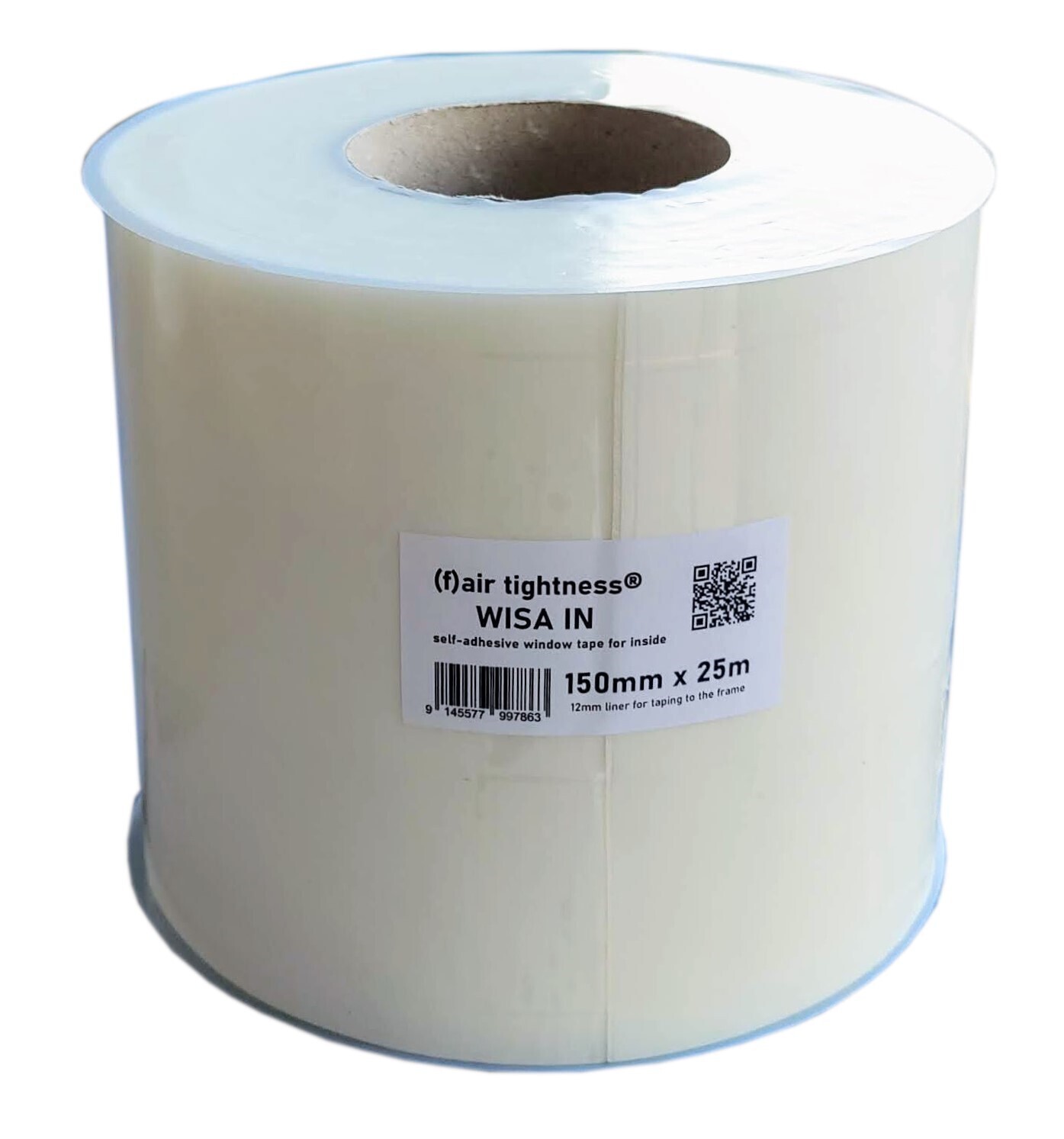 (f)air tightness® WISA IN self-adhesive window tape for inside