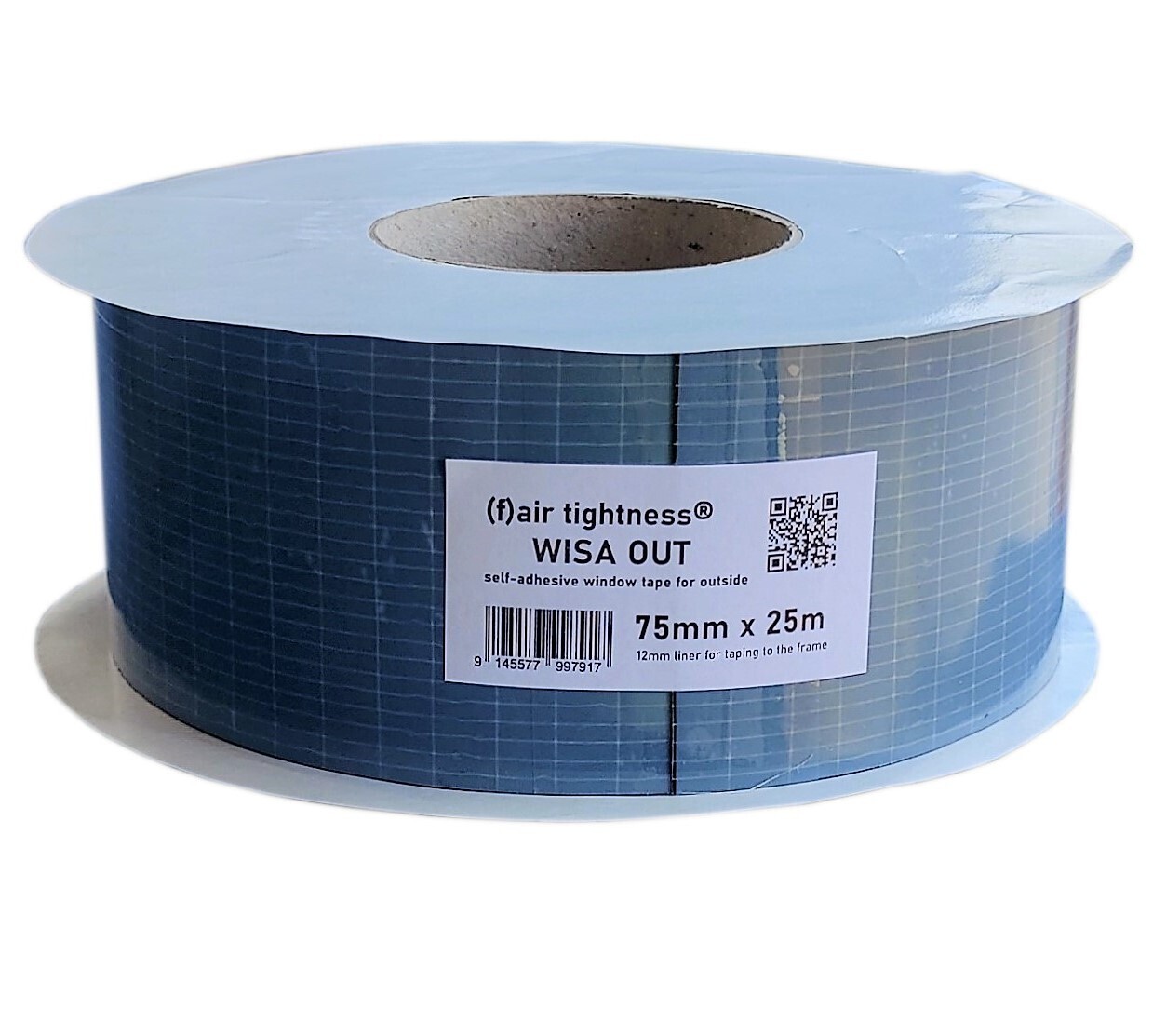 (f)air tightness® WISA OUT self-adhesive window  tape for outside, tape width: 200mm
