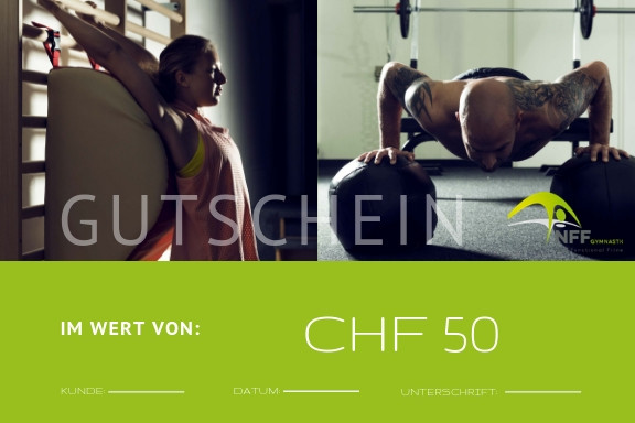Gutschein von NFF Gymnastic