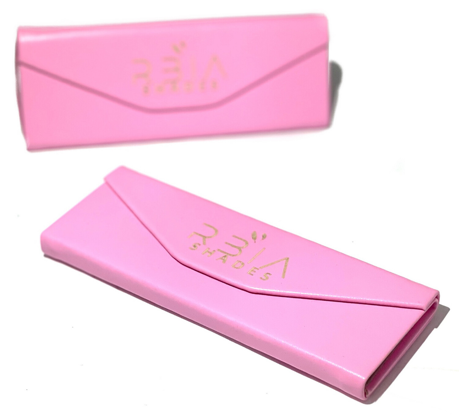 Vegan Leather Deluxe Folding Case (Pink)