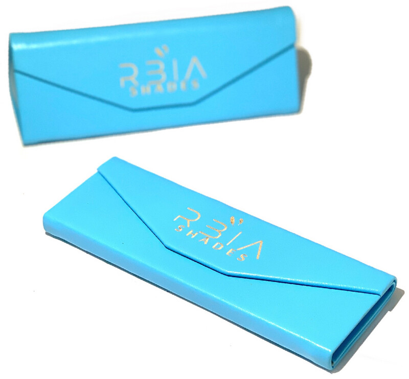 Vegan Leather Deluxe Folding Case (Teal)
