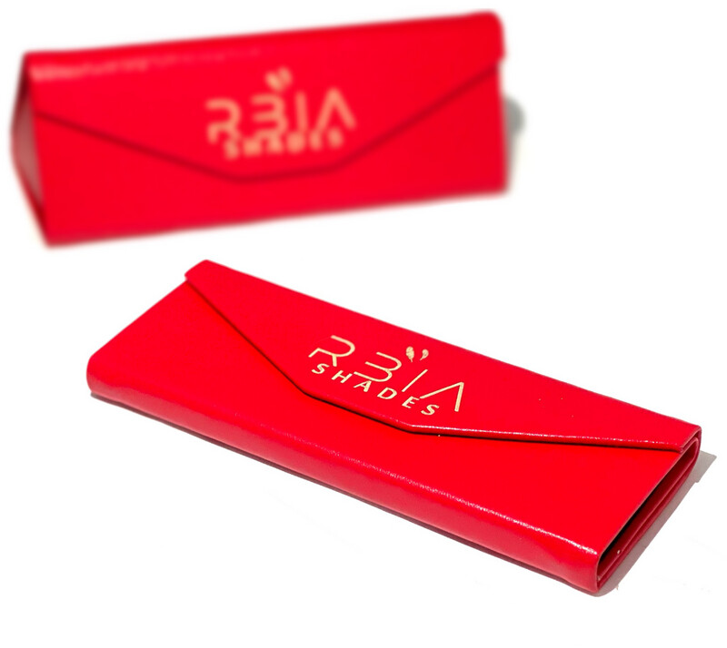 Vegan Leather Deluxe Folding Case (Red)