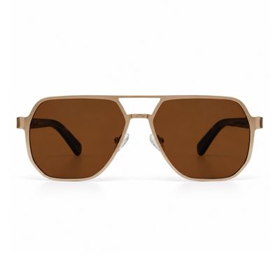 Golden Outlaw Men's Aviator Sunglasses