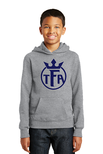 Port &amp; Company® Youth Fan Favorite™ Fleece Pullover Hooded Sweatshirt