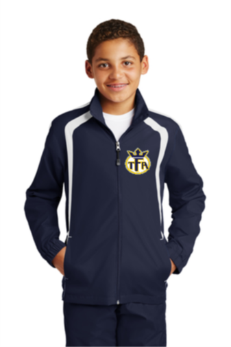 Sport-Tek® Youth Colorblock Raglan Jacket