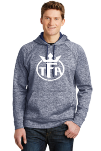 PosiCharge® Electric Heather Fleece Hooded Pullover