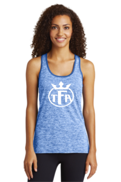 Sport-Tek® Ladies PosiCharge® Electric Heather Racerback Tank