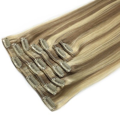 Professional Clip-In&#39;s (110g-160g/8pc set) Double Weft