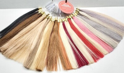 Machine Weft, Tape In, Itip Color Ring