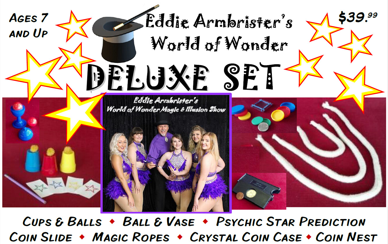 Eddie Armbrister&#39;s World of Wonder DELUXE Magic Set