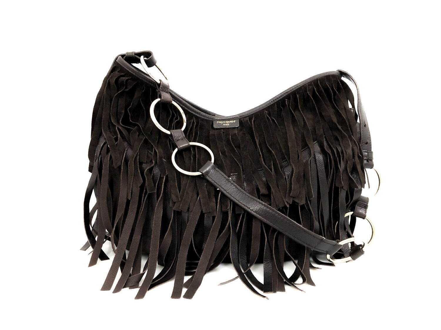 Yves Saint Laurent con frange