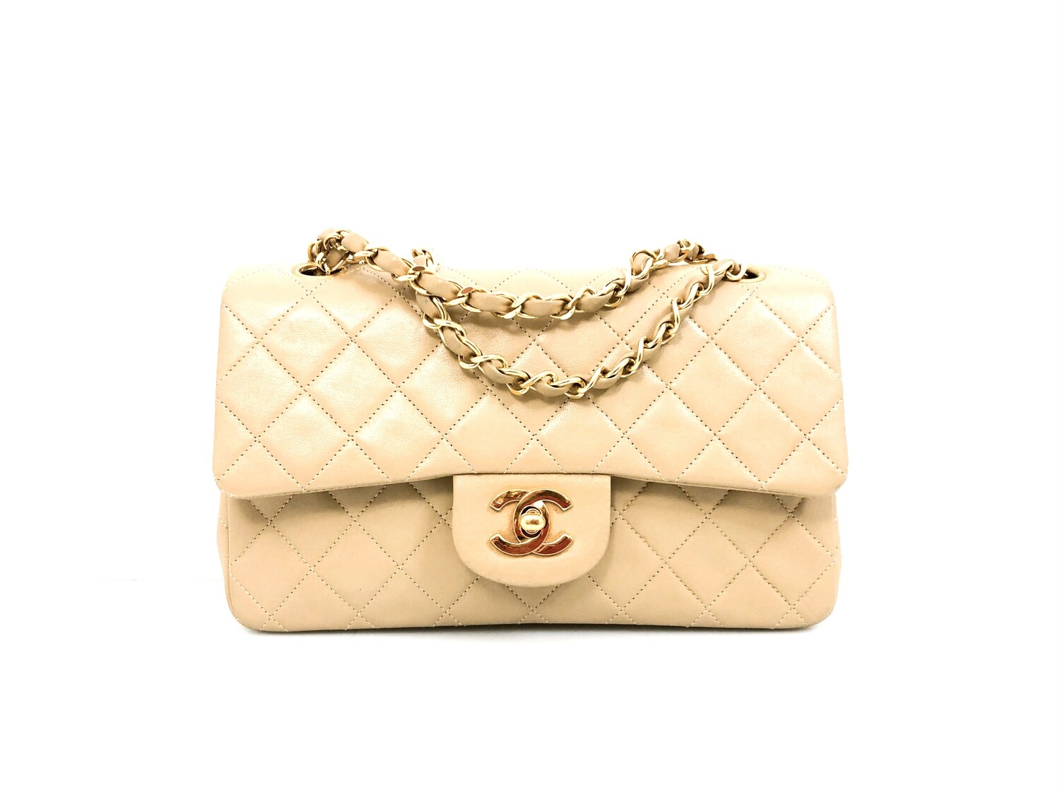 Chanel Timeless 2.55 small beige