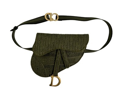 Dior Saddle pouch belt
