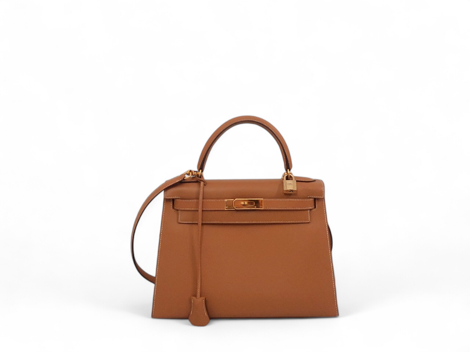 Hermes Kelly 28 Vache Naturelle