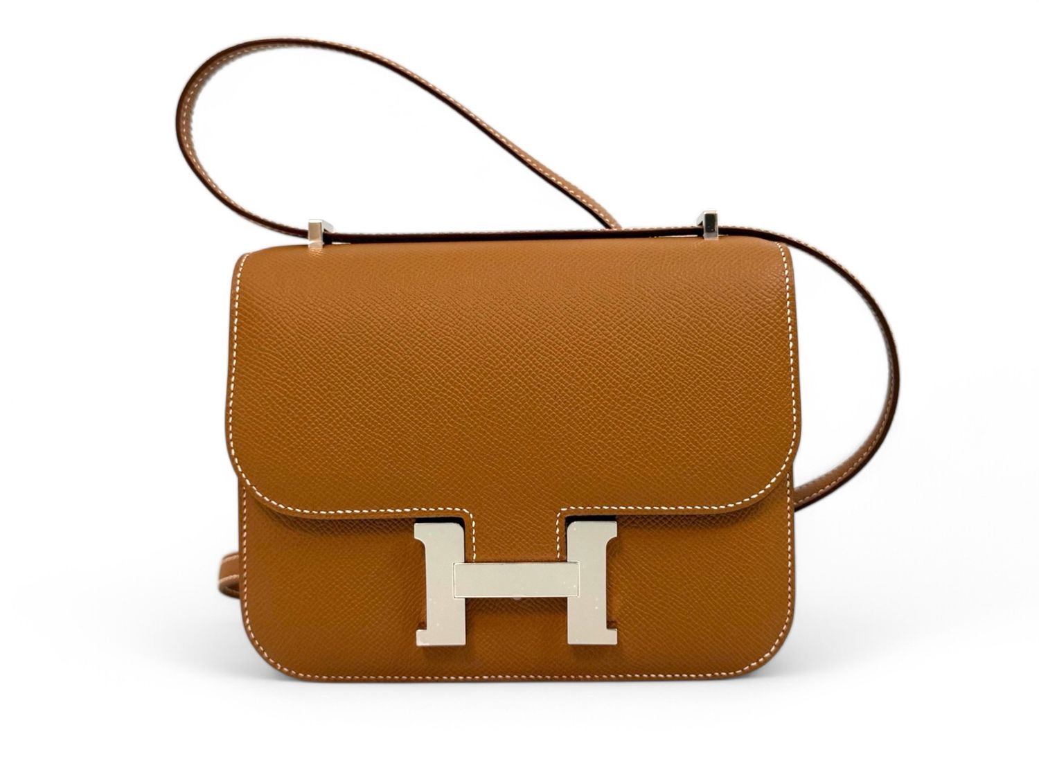 HERMES Mini Constance 18 Miroir Gold
