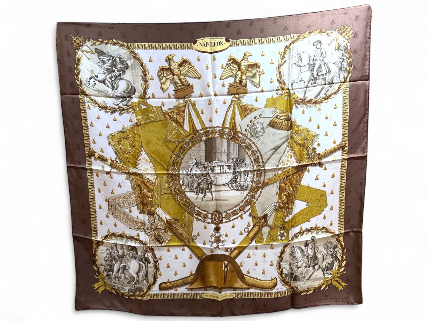 HERMES carré Napoléon by Ledoux