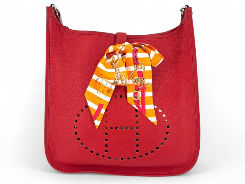 HERMES Evelyne I 29 Rouge Casaque