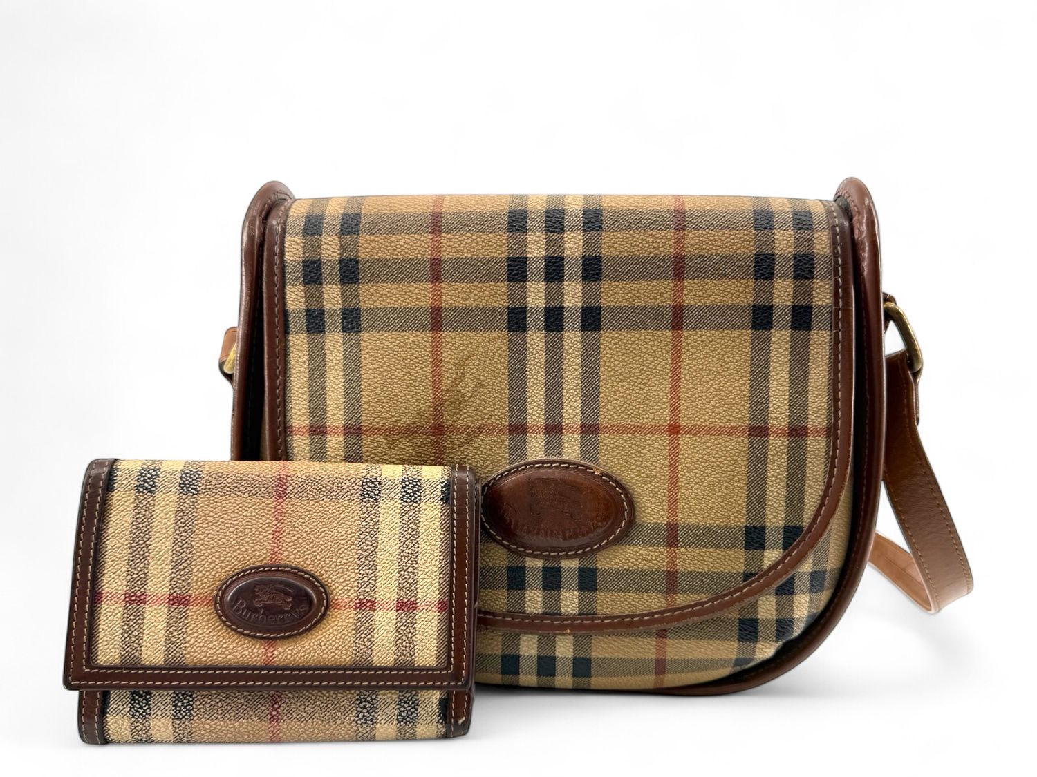 BURBERRY borsa + portafogli