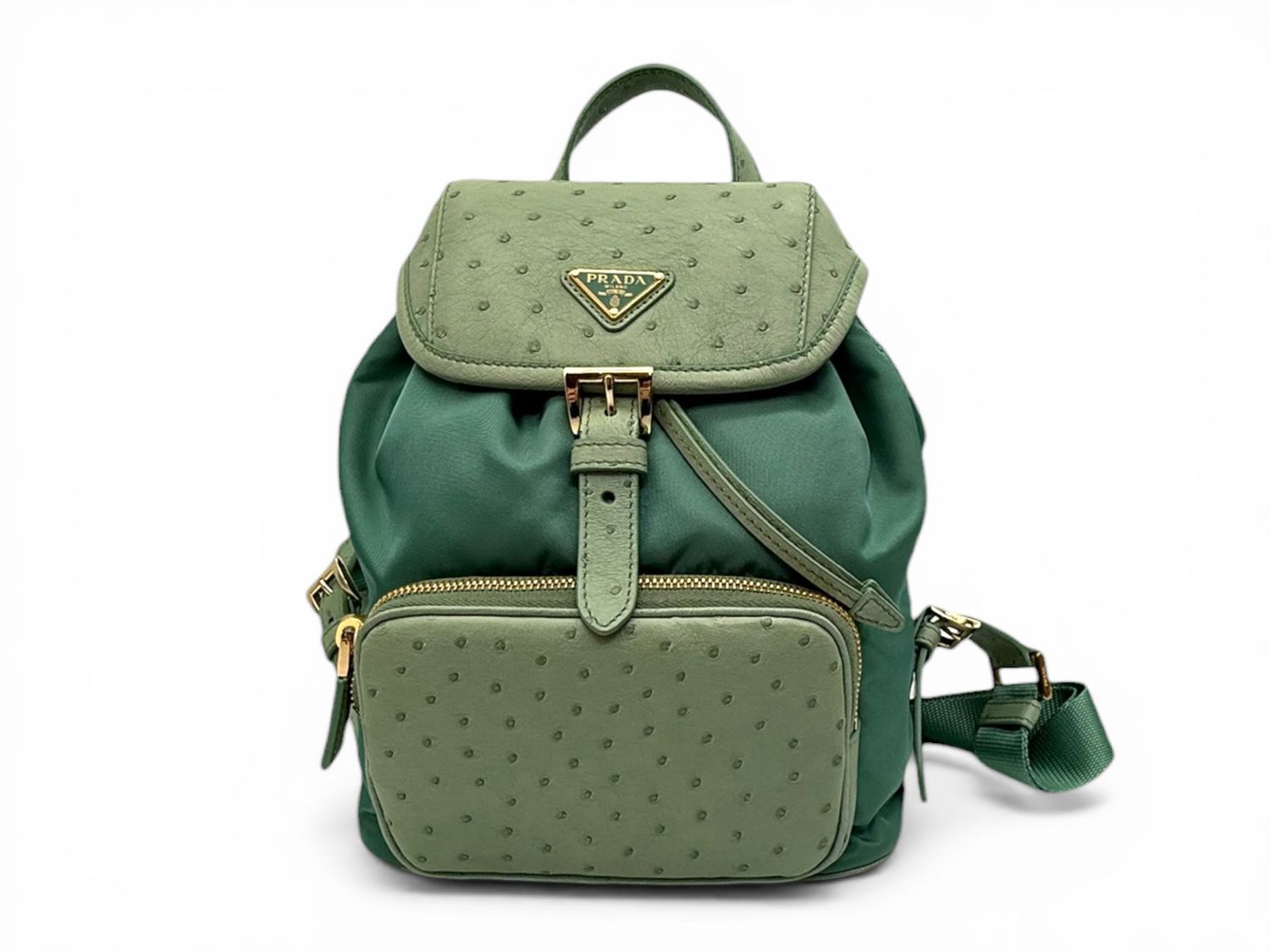 PRADA zainetto in struzzo