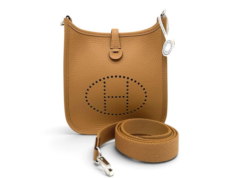 HERMES Evelyne TMP Biscuit/Camel