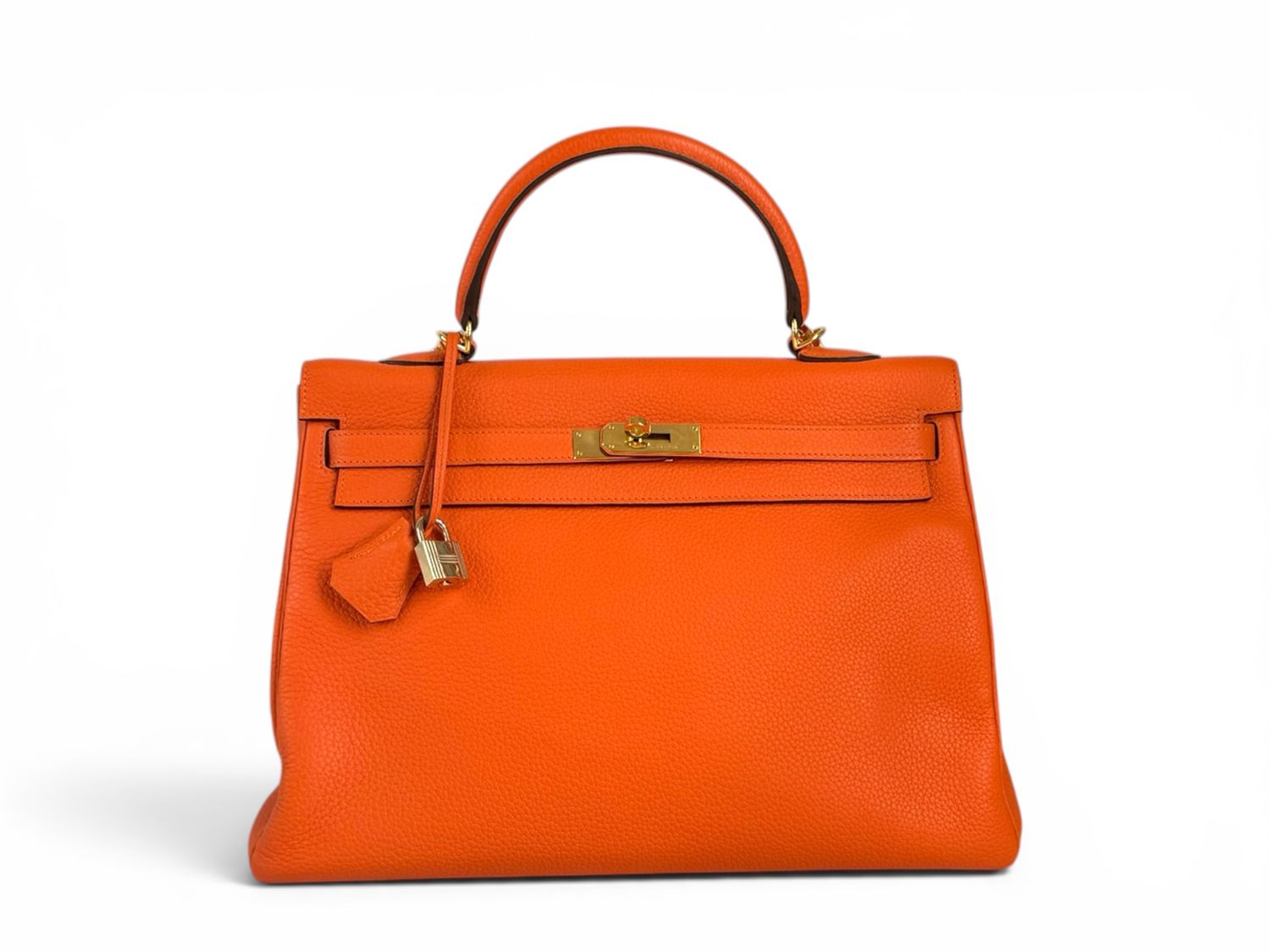 HERMES Kelly 35 Orange HERMES Kelly 35 Orange