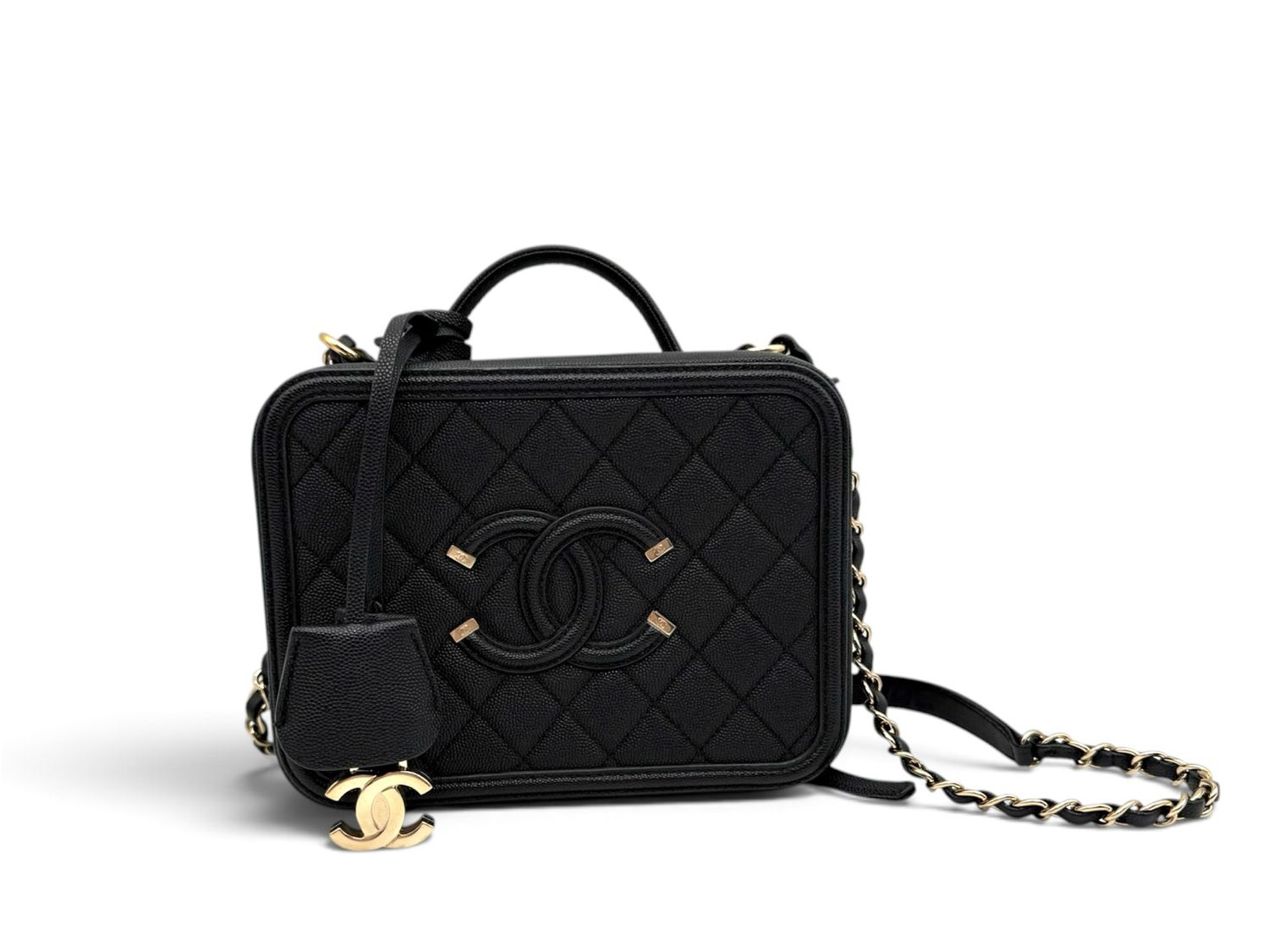 CHANEL vanity case CHANEL vanity case