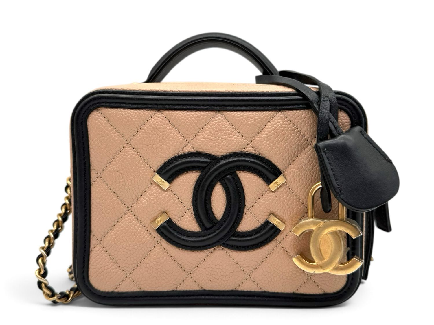 CHANEL mini vanity case CHANEL mini vanity case