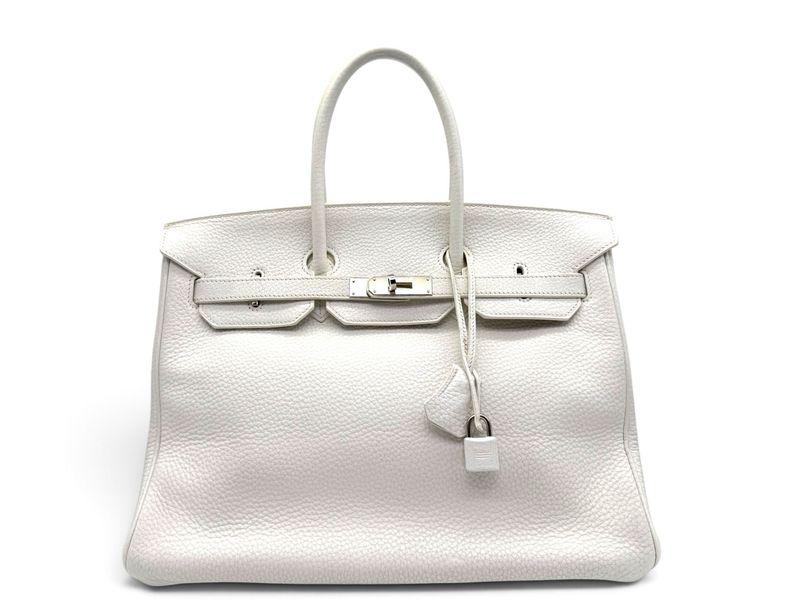 HERMES Birkin 35 Blanc
