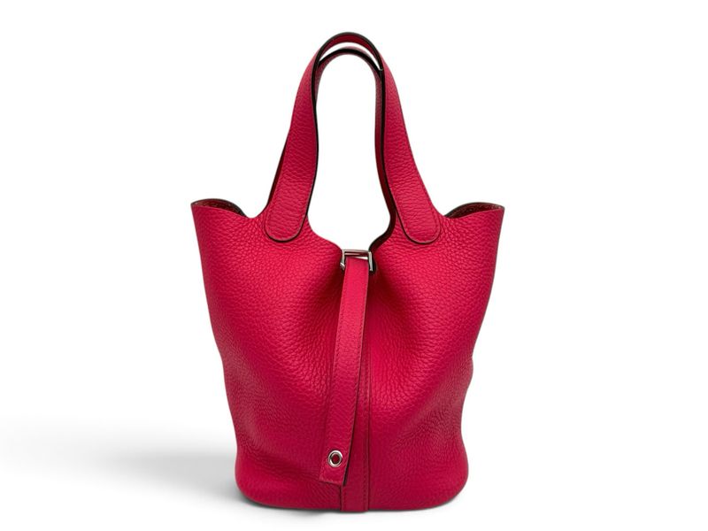HERMES Picotin Lock 18 Rouge Extreme