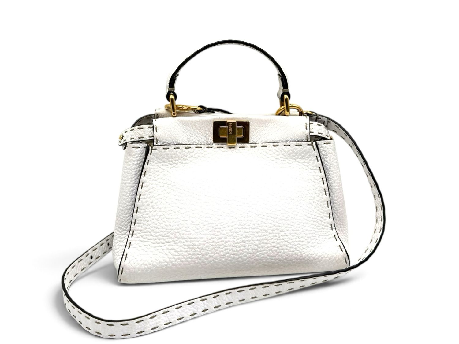 FENDI Mini Peekaboo Selleria FENDI Mini Peekaboo Selleria