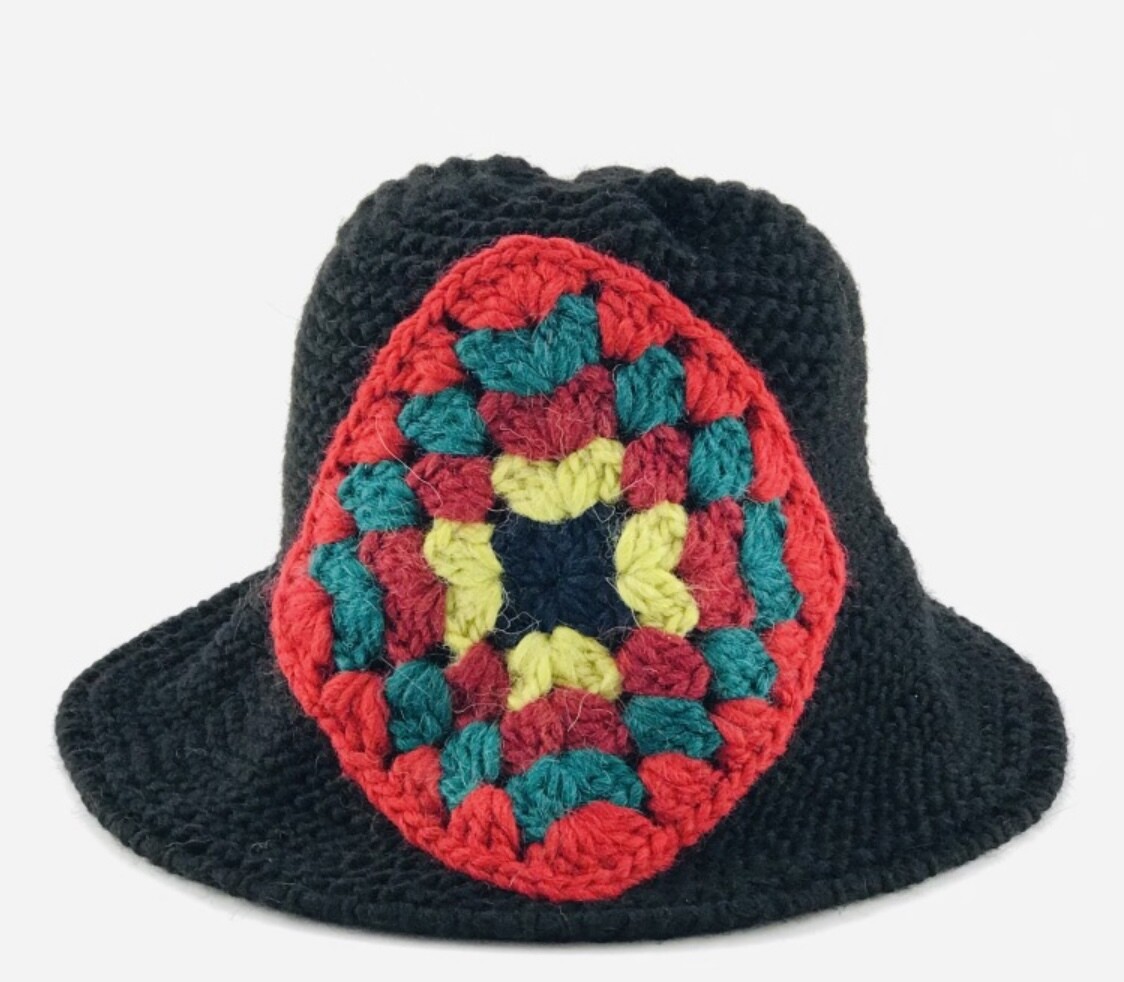 Cappello in lana GRANNY NERO