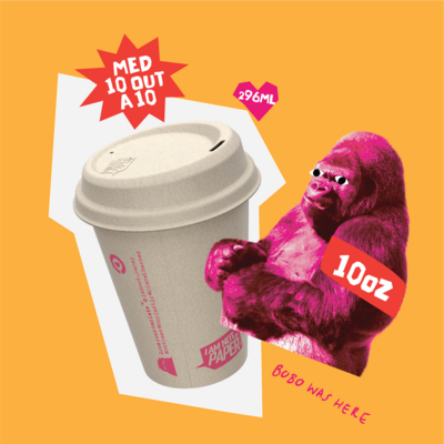 Small Axe Cup 296ml - 10oz (1000) Med 10 Small Axe Cup 296ml - 10oz (1000) Med 10