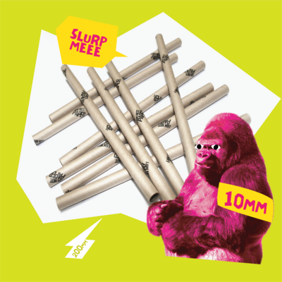 Straws 10mm x 200mm (900) Slurpmeee Straws 10mm x 200mm (900) Slurpmeee