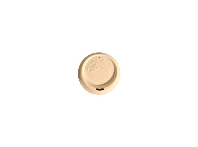 Lid 4oz 62mm (900 lids) PlantPulp +Straw hole