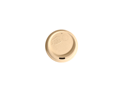 Lid 8-14oz 80mm (900 lids) PlantPulp +Straw hole