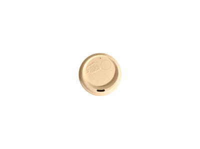 Lid 4oz 62mm (900 lids) PlantPulp +Straw hole