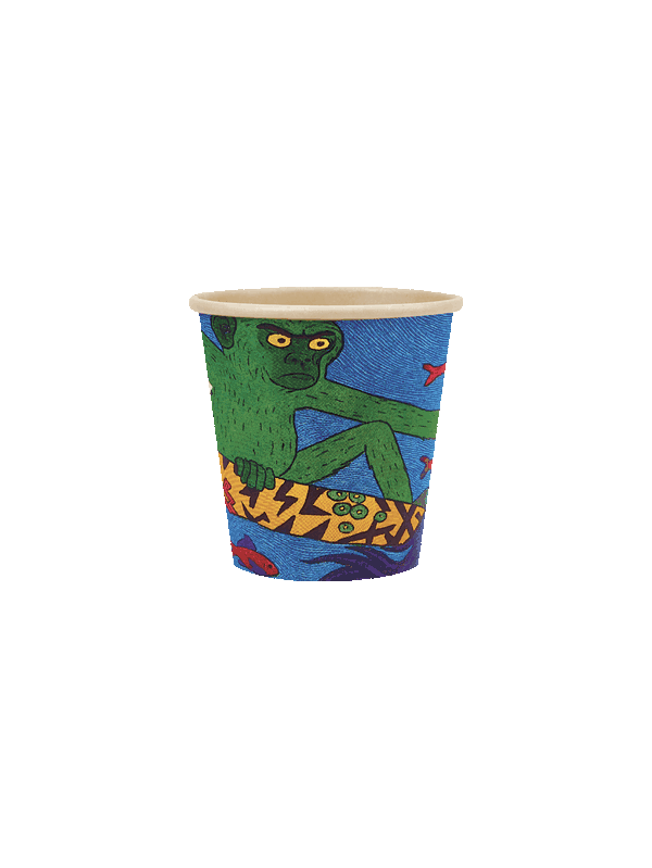 MISFITS Cup *6oz / 8oz - 237ml (80mm) (900 qty) In Brown