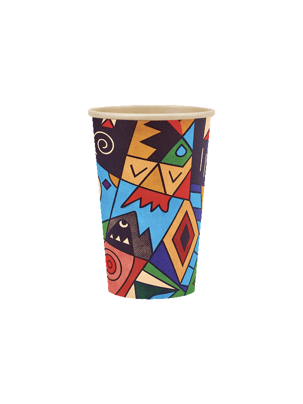 MISFITS Cup 12oz - 355ml (80mm) (900 qty) In Brown