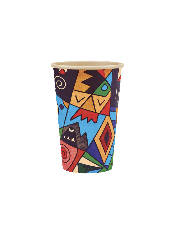 MISFITS Cup 12oz - 355ml (80mm) (900 qty) In Brown