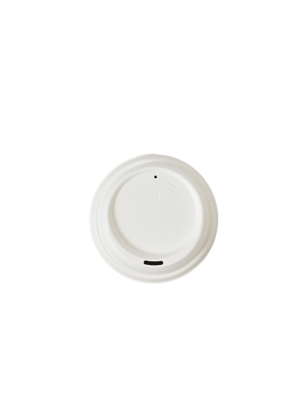 BASICS Lid 8oz - 14oz (80mm) (900 qty) In White