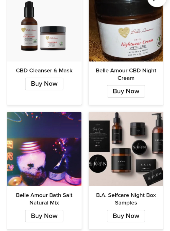 Belle Amour Self Love Skincare &amp; Hair Products