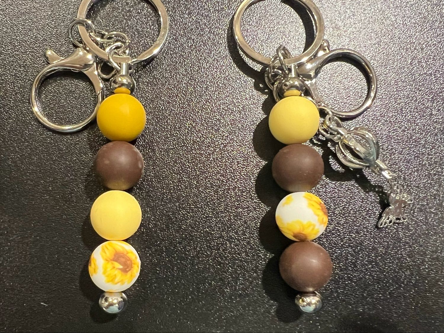 Beaded Bar Keychains